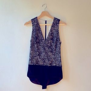 Alice+Olivia lace bodysuit